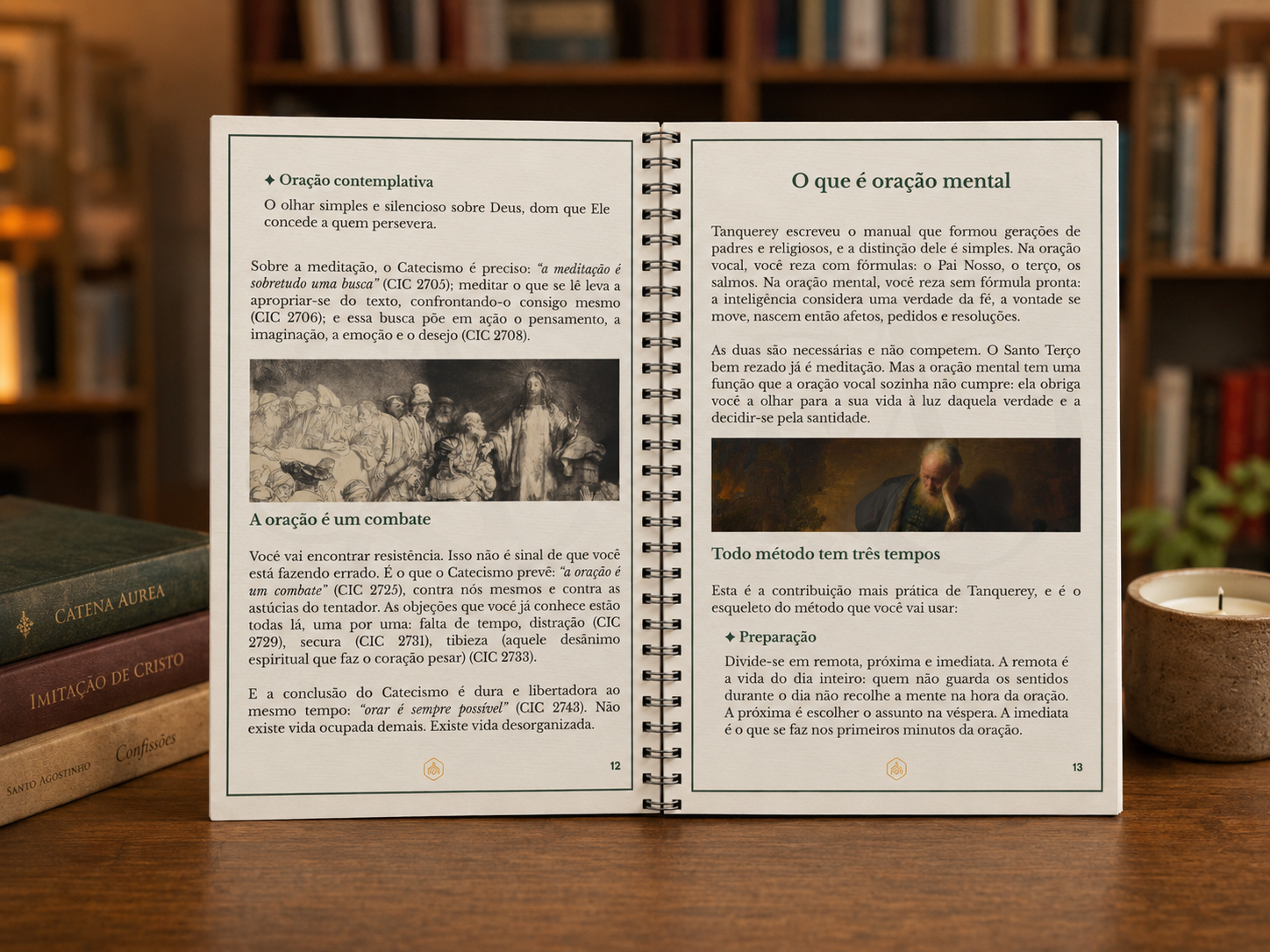 Mockup do livro: O que ninguém te explicou sobre oração